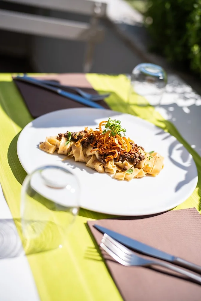 Papardelle with White Ragu